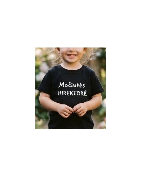 Marškinėliai MOČIUTĖS DIREKTORĖ