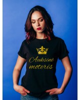 Marškinėliai AUKSINĖ MOTERIS