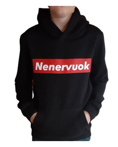 UNISEX džemperis su užrašu Nenervuok