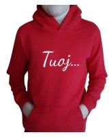 UNISEX Džemperis su užrašu TUOJ...