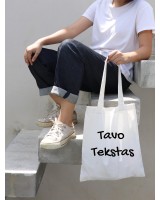 Ekologiškas krepšys + TAVO UŽRAŠAS