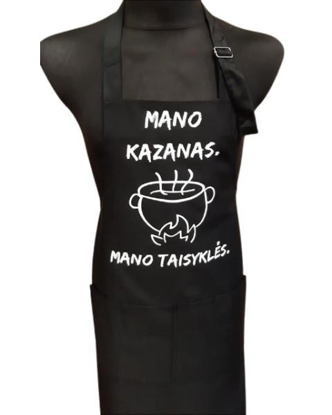 Prijuostė MANO KAZANAS, MANO TAISYKLĖS