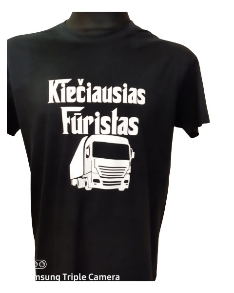 Marškinėliai KIEČIAUSIAS FŪRISTAS
