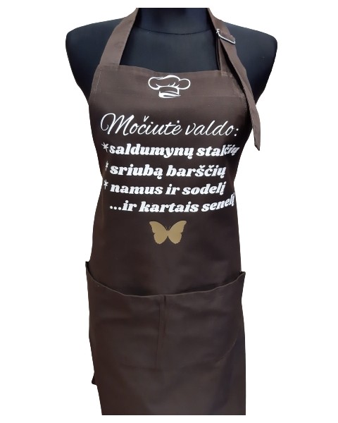 Prijuostė MOČIUTĖ VALDO.