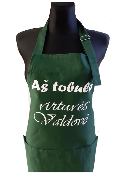 Prijuostė AŠ TOBULA VIRTUVĖS VALDOVĖ