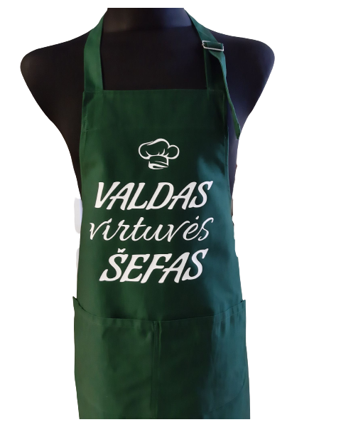 Prijuostė VALDAS VIRTUVĖS ŠEFAS