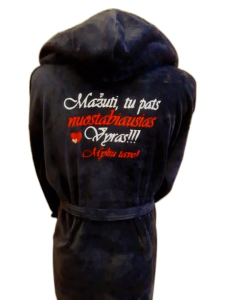 Chalatas MAŽUTI, TU PATS NUOSTABIAUSIAS VYRAS