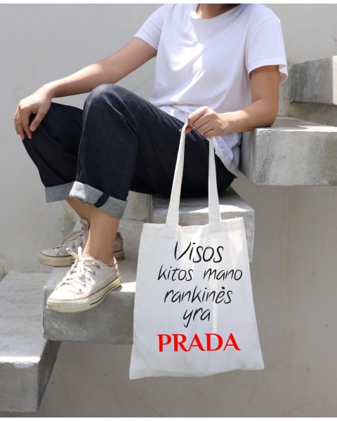 Ekologiškas krepšys "PRADA"