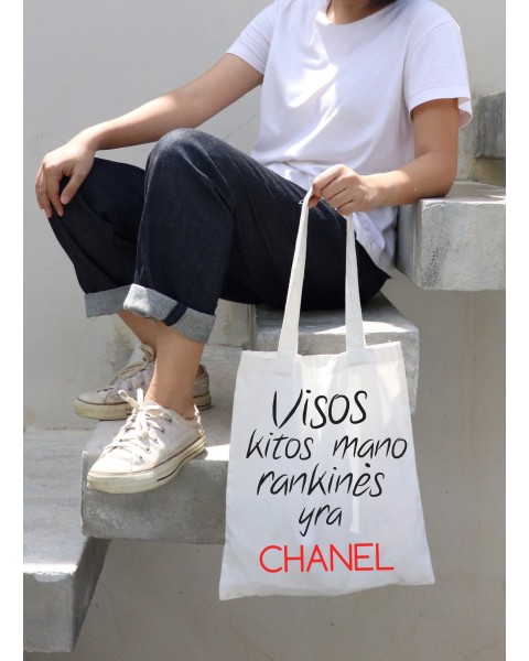 Ekologiškas krepšys "CHANEL"